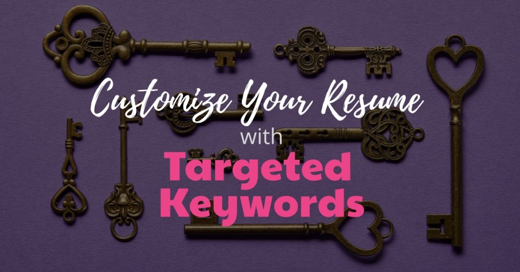 Resume Keywords are the Key